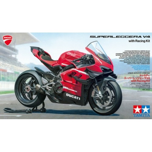 TAM14143 - 1/12 DUCATI SUPERLEGGERA V4 WITH RACING KIT