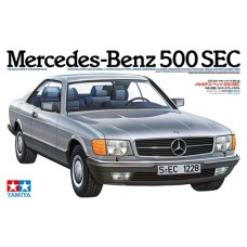 TAM24029 - 1/24 MERCEDES-BENZ 500 SEC (PLASTIC KIT)