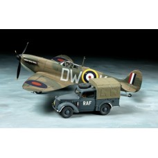 TAM25211 - 1/48 SPITFIRE MK.I AND 10HP LIGHT UTILITY CAR (PLASTIC KIT)