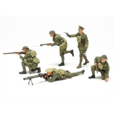 TAM35339 - 1/35 WWI BRITISH INFANTRY SET X 5 FIGS (PLASTIC KIT)