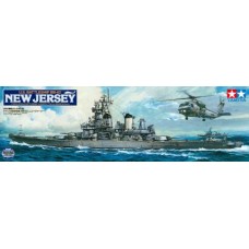 TAM78028 - 1/350 NEW JERSEY BATTLESHIP WITH DETAIL PARTS (PLASTIC KIT)
