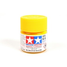 TAM81508 - ACRYLIC MINI X-8 LEMON YELLOW PACK OF 6