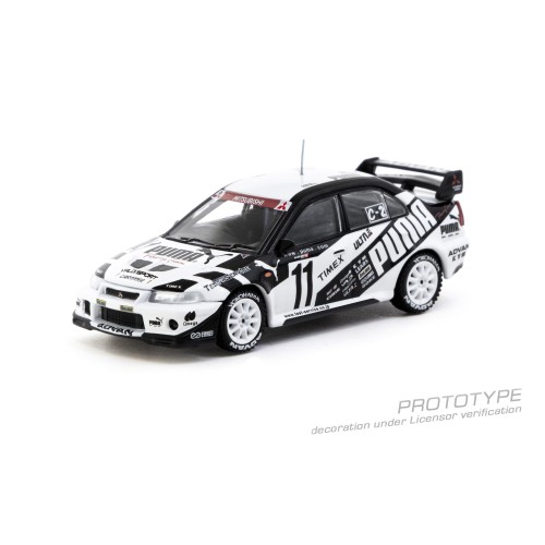TCT6402100ST11 - 1/64 MITSUBISHI LANCER EVOLUTION VI TME SUPER TAIKYU SERIES 2000