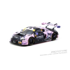 TCT6404324MGP10 - 1/64 AUDI R8 LMS GT3 EVO II MACAU GT CUP FIA GT WORLD CUP 2024 UNO RACING ADDERLY FONG (CAR AND TRADING CARD SET)