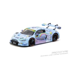 TCT6404325MGP36 - 1/64 AUDI R8 LMS GT3 EVO II MACAU GT CUP - FIA GT WORLD CUP 2025 UNO RACING ADDERLY FONG MODEL CAR PLUS TRADING CARDS COMBO SET