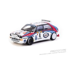 TCT6404992MCR04 - 1/64 LANCIA DELTA HF INTEGRALE MONTE CARLO RALLY 1992 WINNER DIDIER AURIOL/BERNARD OCCELLI