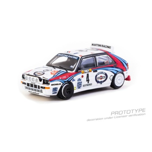 TCT6404992MCR04 - 1/64 LANCIA DELTA HF INTEGRALE MONTE CARLO RALLY 1992 WINNER DIDIER AURIOL/BERNARD OCCELLI TCT6404992MCR04 - 1/64 LANCIA DELTA HF INTEGRALE MONTE CARLO RALLY 1992 WINNER DIDIER AURIOL/BERNARD OCCELLI