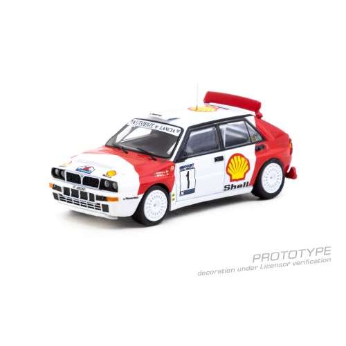 TCT6404993MSR01 - 1/64 LANCIA DELTA HF INTEGRALE MOGURT-SALGO RALLYE 1993 WINNER LASZLO SEN RANGA/ERNO BUKI