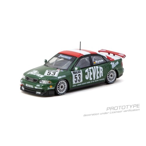 TCT6407799MGP53 - 1/64 AUDI A4 QUATTRO MACAU GUIA RACE 1999 WINNER MICHAEL BARTELS