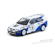 TCT6408193RDF03 - 1/64 FORD ESCORT RS COSWORTH TOUR DE CORSE - RALLYE DE FRANCE 1993 WINNER FRANCOIS DELECOUR / DANIEL GRATALOUP