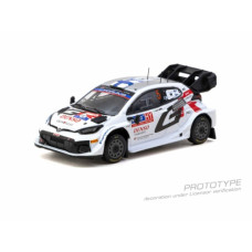TCT6408524FR05 - 1/64 TOYOTA GR YARIS RALLY1 HYBRID RALLY FINLAND 2024 SAMI PAJARI / ENNI MALKONEN