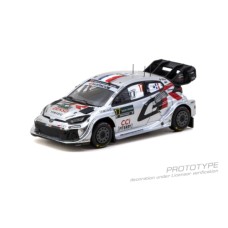 TCT6408525RSA17 - 1/64 TOYOTA GR YARIS RALLY1 HYBRID RALLY SAUDI ARABIA 2025 WRC WORLD CHAMPION 2025 S.OGIER/V.LANDAIS
