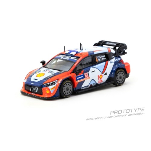 TCT6408924RS04 - 1/64 HYUNDAI I20 N RALLY1 HYBRID RALLY SWEDEN 2024 WINNER ESAPEKKA LAPPI / JANNE FERM
