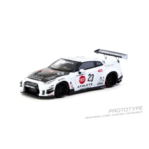 TCT64090WH - 1/64 LB-WORKS NISSAN GT-R R35 TYPE 2 WHITE BRAND NEW TOOLING
