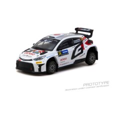 TCT6409224RS34 - 1/64 TOYOTA GR YARIS RALLY2 RALLY SWEDEN 2024 YUKI YAMAMOTO / MARKO SALMINEN