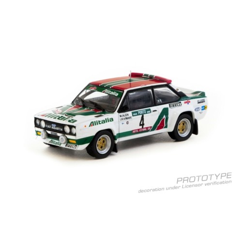 TCT6409478RP04 - 1/64 FIAT 131 ABARTH RALLY RALLYE DE PORTUGAL - VINHO DO PORTO 1978 WINNER MARKKU ALEN/IIKKA KIVIMAKI