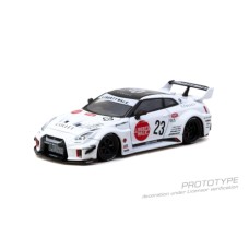 TCT64105WH - 1/64 LB-SILHOUETTE WORKS GT NISSAN 35GT-RR WHITE