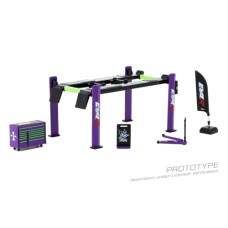 TCT64ATL001EVA - 1/64 GARAGE TOOLS SET EVA RACING