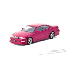 TCT64G024RE - 1/64 VERTEX TOYOTA MARK II JZX100 RED METALLIC