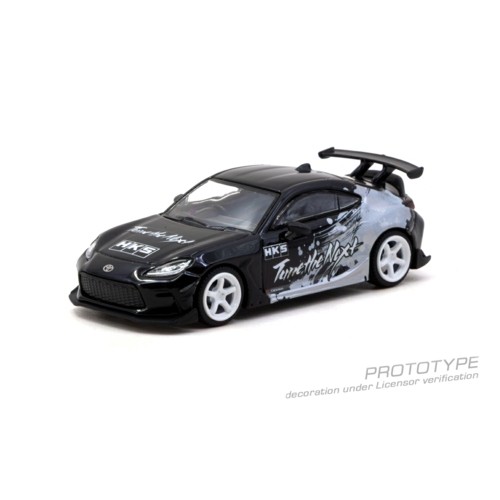 TCT64G038BK2 - 1/64 HKS TOYOTA GR86 BLACK