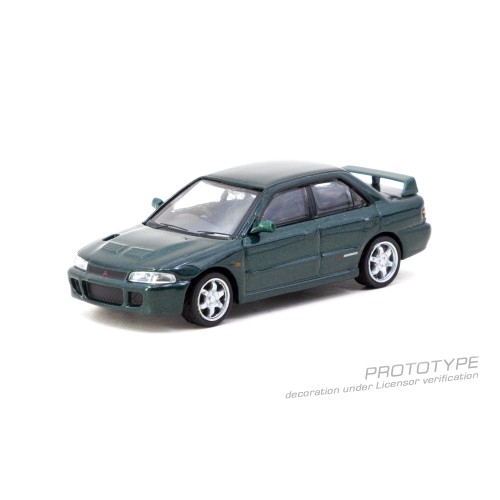 TCT64G048GR - 1/64 MITSUBISHI LANCER GSR EVOLUTION GREEN METALLIC