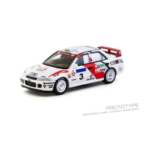 TCT64G04994HKBR - 1/64 MITSUBISHI LANCER EVOLUTION II HONG KONG BEIJING RALLY 1994 K.ERIKSSON/S.PARMANDER