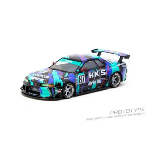 TCT64G061HKS - 1/64 NISSAN SKYLINE (R32) WIDEBODY HKS