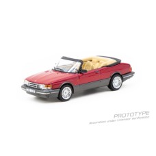 TCT64G067RE - 1/64 SAAB 900 TURBO CONVERTIBLE RED