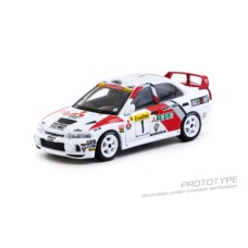 TCT64G07697MCR1 - 1/64 MITSUBISHI LANCER EVOLUTION IV RALLYE MONTE-CARLO 1997 TOMMI MAKINEN/SEPPO HARJANNE