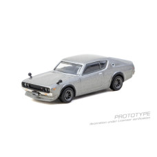 TCT64G087SL - 1/64 NISSAN SKYLINE 2000GT-R (KPGC110) SILVER