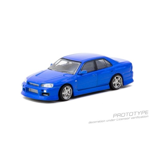 TCT64G088BL - 1/64 URAS SKYLINE ER34 BLUE