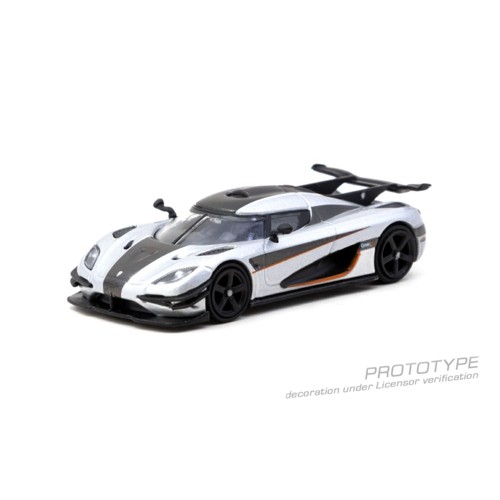 TCT64GTL054SL - 1/64 KOENIGSEGG ONE:1 SILVER