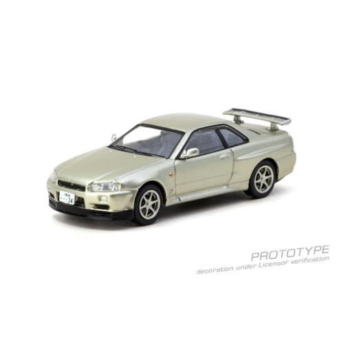 TCT64JC64012MJ - 1/64 NISSAN SKYLINE GT-R R34 MILLENNIUM JADE