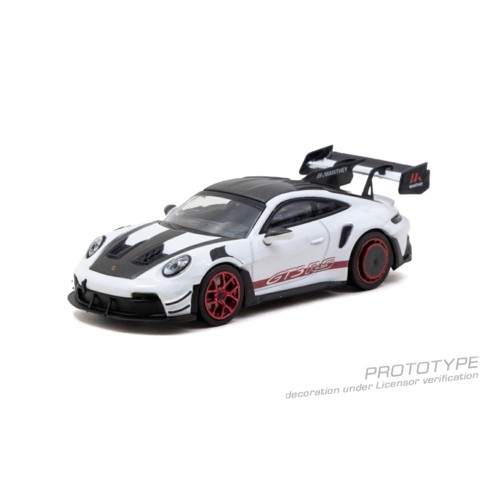 TCT64MC023WR - 1/64 PORSCHE GT3RS (992.2) MR WHITE/RED TARMAC SPECIAL EDITION