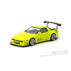TCT64R066YL - 1/64 PANDEM MAZDA RX-7 FC3S YELLOW