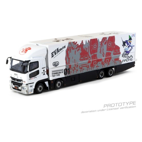 TCT64TTL001EVA2 - 1/64 MITSUBISHI FUSO SUPER GREAT EVA RACING