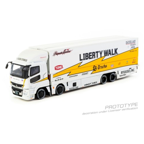 TCT64TTL001LBY - 1/64 MITSUBISHI FUSO SUPER GREAT LB-TRUCKS