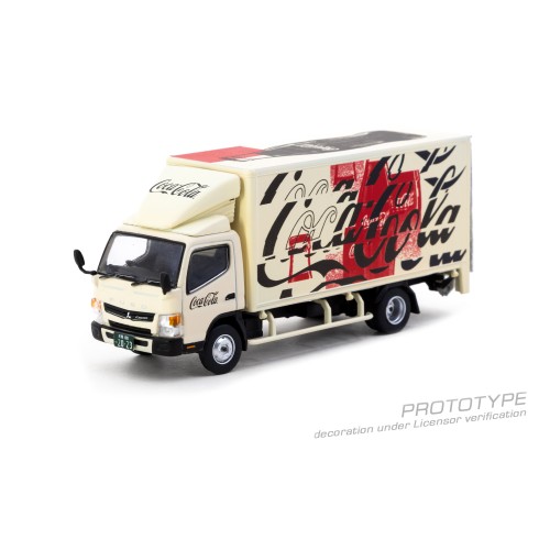 TCT64TTL002CC - 1/64 MITSUBISHI FUSO CANTER COCA-COLA