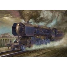 TM00210 - 1/35 BR-52 KRIEGSLOCOMOTIVE ARMOURED STEAM LOCO W/ STEIFRAHMENTENDER (PLASTIC KIT)
