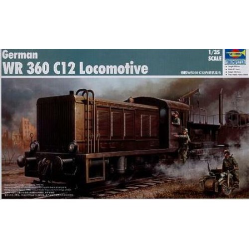TM00216 - 1/35 GERMAN WR 360 C12 LOCOMOTIVE (PLASTIC KIT)