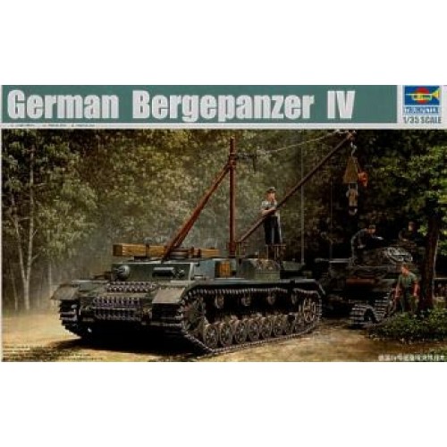 TM00389 - 1/35 GERMAN BERGEPANZER IV RECOVERY VEHICLE (PLASTIC KIT)