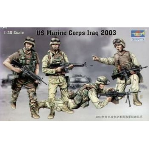 TM00407 - 1/35 US MARINE CORP IRAQ 2003 (PLASTIC KIT)
