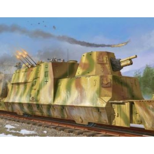 TM01511 - 1/35 GERMAN KANONEN AND FLAKWAGEN OF BP42 (PLASTIC KIT)