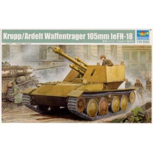 TM01586 - 1/35 KRUPP/ARDELT WAFFENTRAGER 105MM LEFH-18 (PLASTIC KIT)