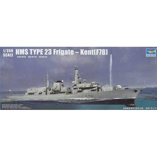 TM04544 - 1/350 HMS KENT F78 DUKE CLASS TYPE 23 FRIGATE (PLASTIC KIT)