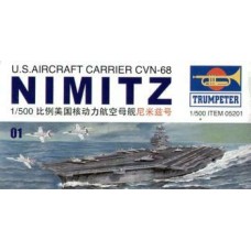 TM05201 - 1/500 US NIMITZ (PLASTIC KIT)