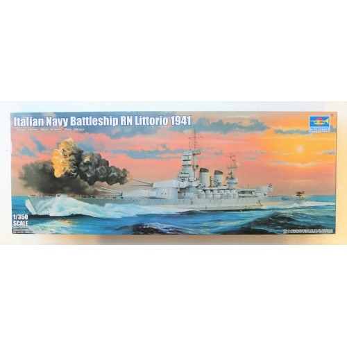 TM05319 - 1/350 ITALIAN BATTLESHIP RN LITTORIO 1941 (PLASTIC KIT)
