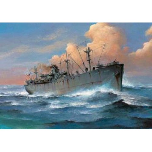 TM05756 - 1/700 SS JOHN W BROWN WWII LIBERTY SHIP (PLASTIC KIT)