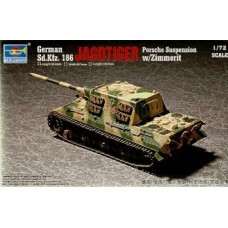 TM07294 - 1/72 JAGDTIGER PORSCHE TURRET AND ZIMMERIT (PLASTIC KIT)