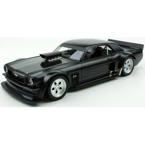 TOP048C - 1/18 FORD MUSTANG 1965 'BLACK EDITION' HOONIGAN